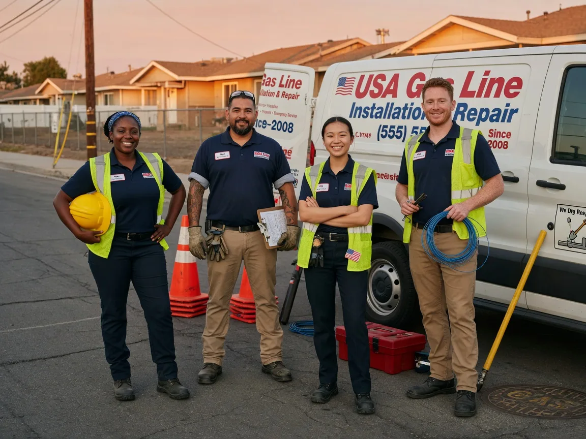 Gas Line Installation company in Tylertown, MS